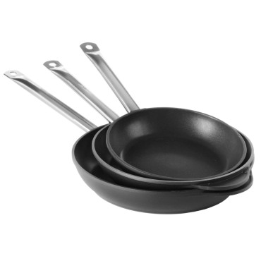 Indução Pan Profi linha com fundição de alumínio revestida com Titan Wed. 320 mm - Hendi 629345