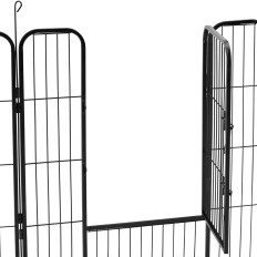 Digeo hund kyst for hunde hvalpe med en port af højde 81 cm 8 segmenter