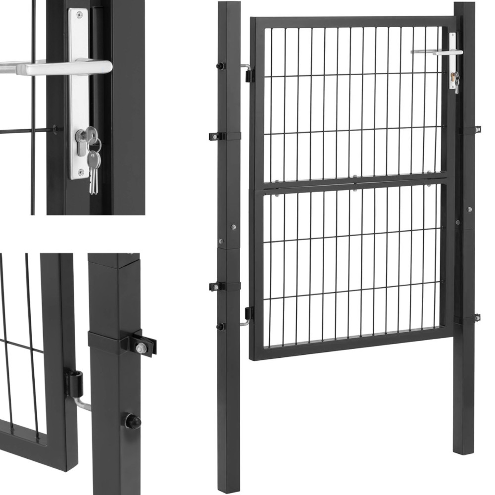 Gate Gate Garten mit Stahl 105 x 170 cm