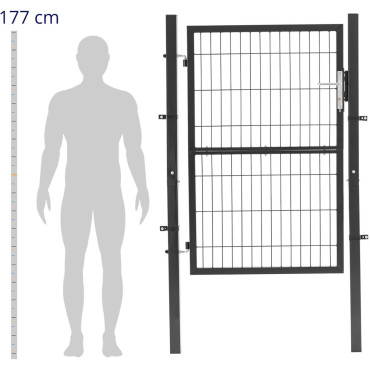 Gateway Gardka vrt Vrt z jeklom 106 x 191 cm