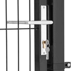 Gateway Gardka Garden Garden with steel 106 x 191 cm