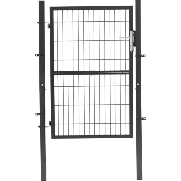 Gateway Gardka Garden Garden con acero 106 x 191 cm
