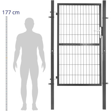 Gate Gardská záhrada DOWNLE 105 X 211 cm