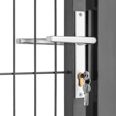 Gate Gardka Tuin Hout 105 x 211 cm