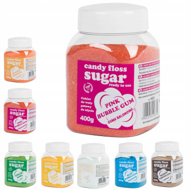 Sumaišykite spalvingą cukraus cukrų cukraus medienos rinkiniui 8x 400g