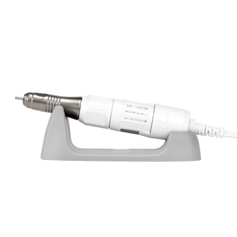 Saeyang Nail Drill Machine Marathon Mighty White + SH20N — side view