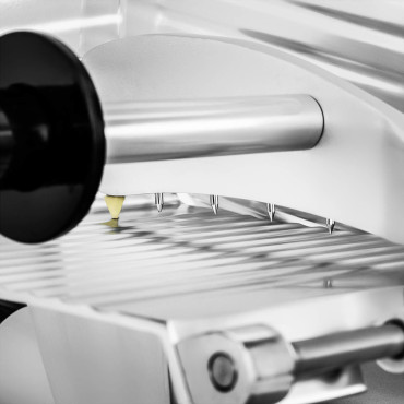 Elektrinis pjaustytuvas už šaltų gabalų ir sūrio 150W diską 250mm