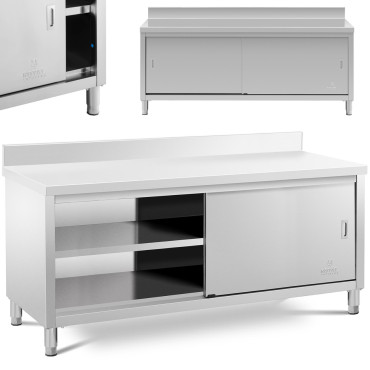 Rustfrit stående kabinet...