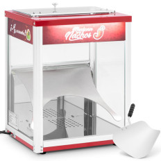 Site de aquecimento fúnebre para nachos pipoca backlit LED 45L