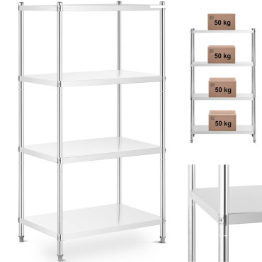 Roestvrijstalen rack 4...