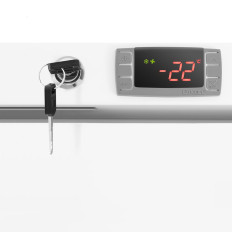 Gastronomi Fryser Garderobe Fryser til -22C 590L Hvid