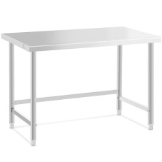 Table Rustfritt Stål benkeplate 120x60cm