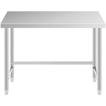 Table Rustfritt Stål benkeplate 120x60cm