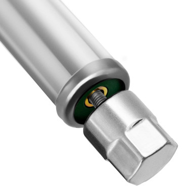 Τραπέζι από ανοξείδωτο χάλυβα τοίχο τοίχο με ράφι 2 ράφια 200x70cm