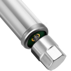 Tavolo da lavoro in acciaio inox in acciaio inox con rots 2 ripiani 200x60cm