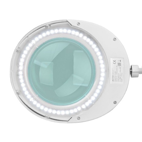 Elegante 6025 lámpara lupa LED 5D con 60 LEDs y trípode — vista superior