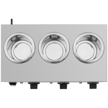 Garrafas para garrafas de água quente Triple 3 Zonas de Aquecimento 3x1L