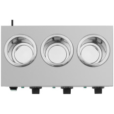 Garrafas para garrafas de água quente Triple 3 Zonas de Aquecimento 3x1L