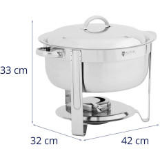 Bemar Buget varmeapparat for pasta for pasta rundt 5L