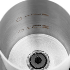 Professionaalne induktiivne vahustaja. Piimakütteseade 0,6L