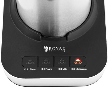 Profesionálny indukčný frother. Dlhopisný ohrievač 0,6l