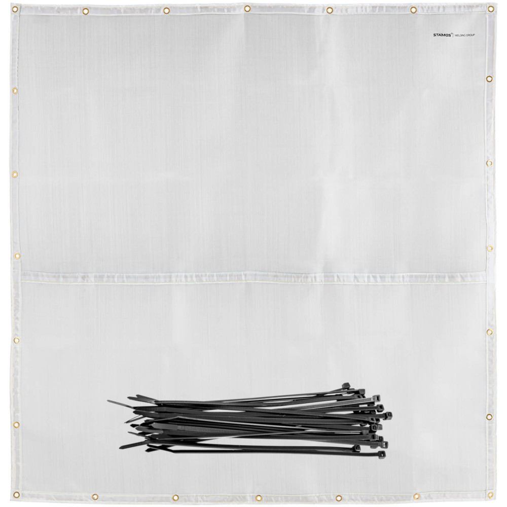 Oskrbovalna odeja za zavese, odporna na toploto 1000C 176x177cm