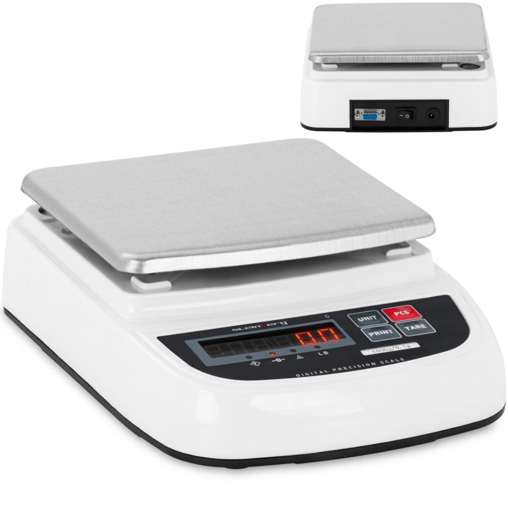 Laboratorieskala Noggrann RS232 6000g / 0,1g