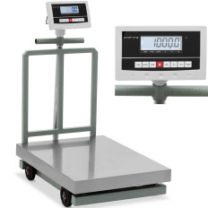 Plattformwaage 80x60cm Mobillager 1000kg / 0,2 kg