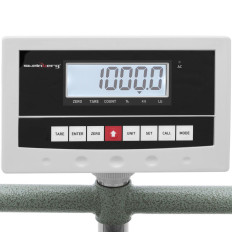 Échelle de la plate-forme 80x60cm Mobile Warehouse 1000kg / 0.2kg