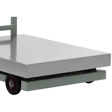 Échelle de la plate-forme 80x60cm Mobile Warehouse 1000kg / 0.2kg