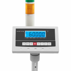 Noliktavas platformas skala ar LCD signalizācijas kolonnu 60kg / 0.002kg
