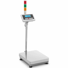 Uzglabāšanas platformas skala ar LCD signalizācijas kolonnu 300kg / 0.005kg