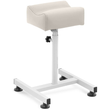 Pé-de-pé cosmético para pedicure 24x22cm alto. 47-67cm - cremoso