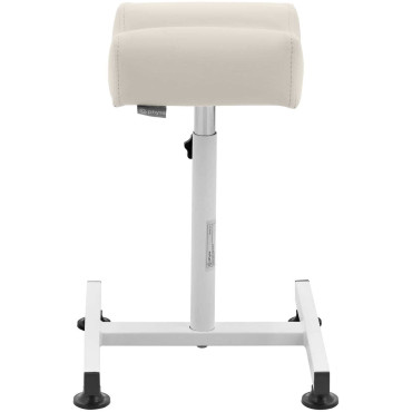 Kozmetická nožka pre pedikúru 24x22cm vysoká. 47-67cm - krémová