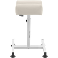 Kosmetická opěrka pro pedikúru 24x22cm vysoký. 47-67cm - krémová