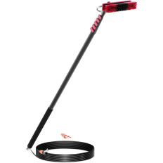 Pinge de brosse Télescopique eau de lavage Niveau de tuyau de tuyau de lavage des panneaux solaires. 8.9m