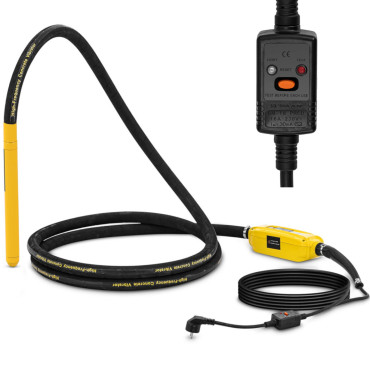 Vibrator Concrete Compactor Längd 5m Buma 40cm x 34mm 1200w