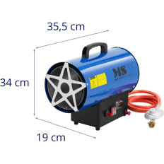 Gasblazerverwarming gasradiator 15 kW