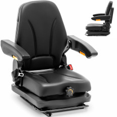 Seat. A chair adjustable with armrests and a strip for tractor. A 42x47cm seat