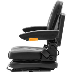 Seat. A chair adjustable with armrests and a strip for tractor. A 42x47cm seat