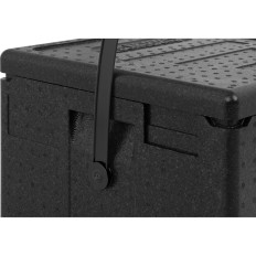 Termobox EPP-container CAMBRO Voor het transporteren van pizza 8 dozen 33x33x4cm zwarte riem