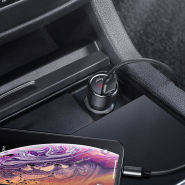 Car Charger Magic Series PPS QC 4.0+ QC3.0 45W 6A Black