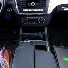 Carregador de carro 2x USB Magic Series Dual QC 3.0 45W 6A Preto