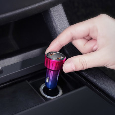 Car Charger 2x USB Magic series Dual QC 3.0 45W 6a črna