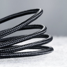 Kabel tråd i USB-flottan - USB-C Snabbladdning 3.0 3a 0.5m grå