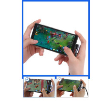 Przewód kabel kątowy boczna wtyczka USB - USB-C 1m 3A szary