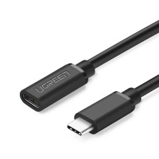Podaljšek za kabel USB-C 3.1 0.5m Črna