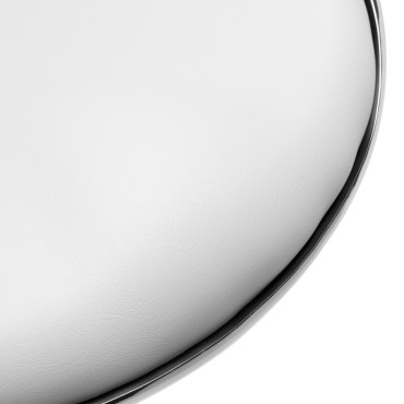 Gabbiano Kosmetik-Hocker Q-4599 Weiß — Detailaufnahme Sitz