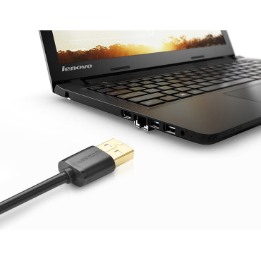 Cable de extensión para cable negro USB 1M