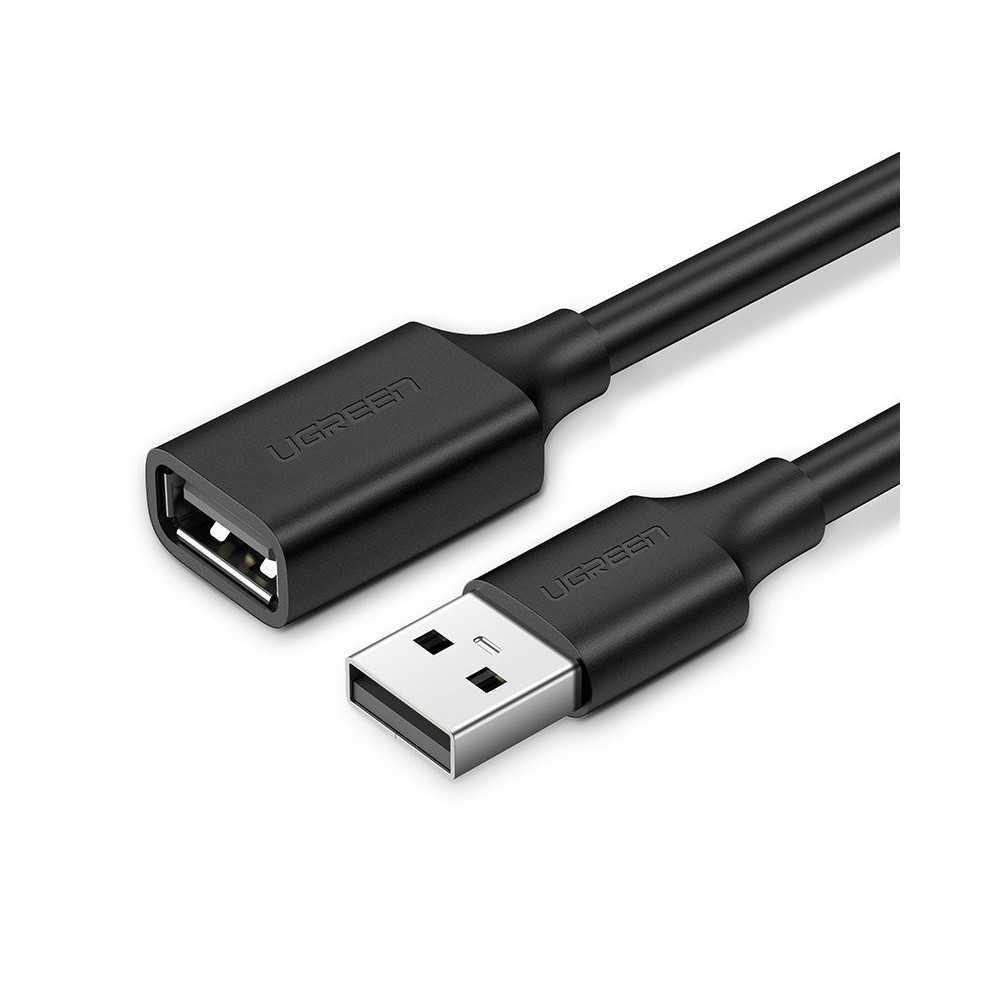 Καλώδιο επέκτασης για μαύρο καλώδιο USB 2M